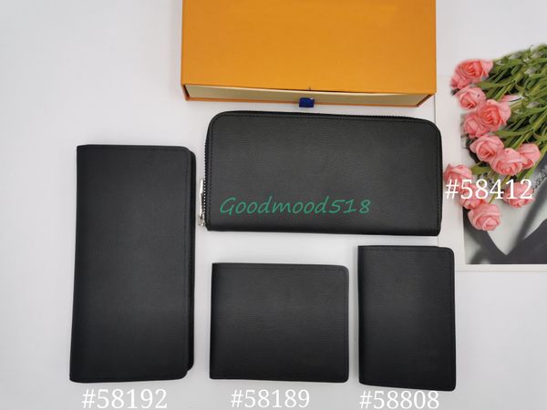 new fashion classic black wallet brand passport cover famous designer card holder bags nm men/women m58808 purse id wallet bifold with box d, Red;black
new fashion classic black wallet brand passport cover famous designer card holder bags nm men/women m58808 purse id wallet bifold with box d, Red;black