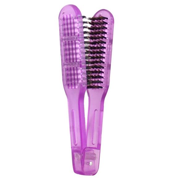 hair care comb straightening high temperature resistance styling tools boar double sided brush clam brushes, Silver
hair care comb straightening high temperature resistance styling tools boar double sided brush clam brushes, Silver