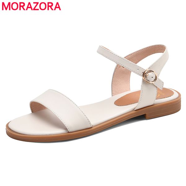 morazora plus size 34-43 genuine leather shoes woman flat buckle strap flat sandals fashion ladies shoes summer footwear 210506, Black
morazora plus size 34-43 genuine leather shoes woman flat buckle strap flat sandals fashion ladies shoes summer footwear 210506, Black