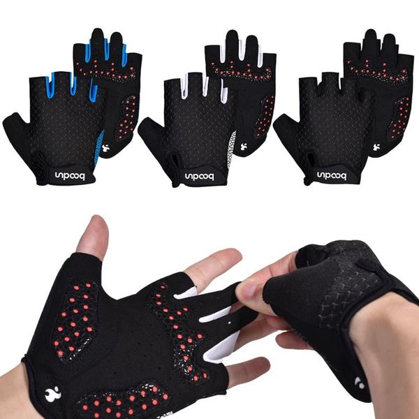 cycling gloves lixada mtb bicycle half finger riding sports for bike motorcycle, Black
cycling gloves lixada mtb bicycle half finger riding sports for bike motorcycle, Black