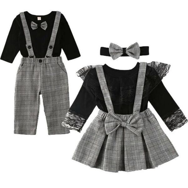 spring family matching clothes little brother sister outfits set toddler romper overall big suspender clothing sets, White
spring family matching clothes little brother sister outfits set toddler romper overall big suspender clothing sets, White