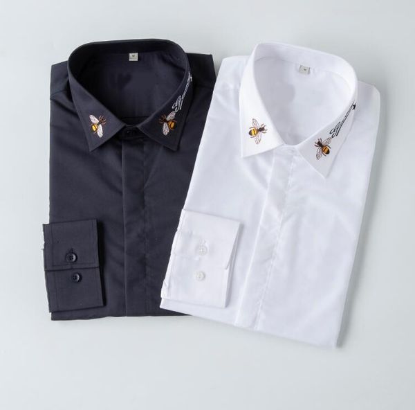 2022 luxury designer men's shirts fashion casual business social and cocktail shirt brand spring autumn slimming the most fashionable c, White;black
2022 luxury designer men's shirts fashion casual business social and cocktail shirt brand spring autumn slimming the most fashionable c, White;black