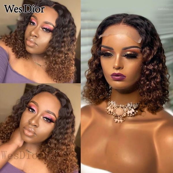 ombre curly short bob wigs for black women preplcked lace wig t part human hair remy density180 natural hairline1, Black;brown
ombre curly short bob wigs for black women preplcked lace wig t part human hair remy density180 natural hairline1, Black;brown