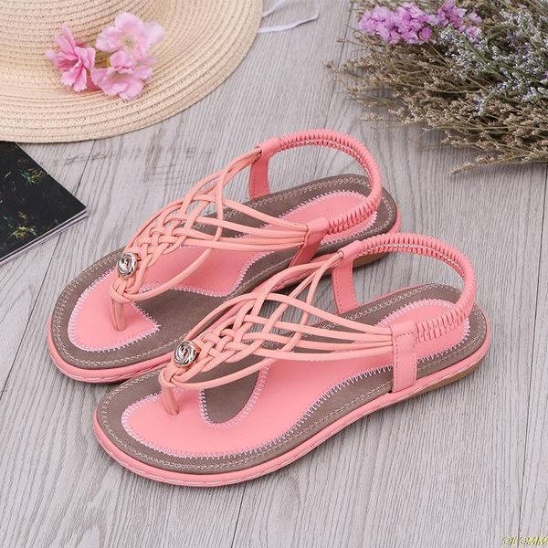 slippers casual shoes women sandals flip flops flat bohemia summer beach cross strap knot weave, Black
slippers casual shoes women sandals flip flops flat bohemia summer beach cross strap knot weave, Black
