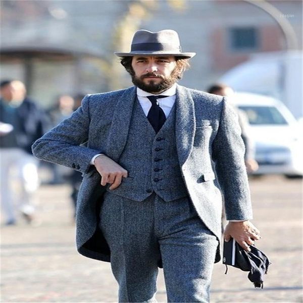 men's suits & blazers grey tweed mens formal skinny long winter blazer prom gentle jacket custom style tuxedo 3 piece latest coat pant, White;black
men's suits & blazers grey tweed mens formal skinny long winter blazer prom gentle jacket custom style tuxedo 3 piece latest coat pant, White;black