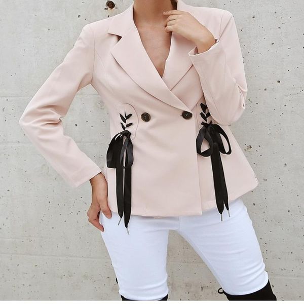 women's suits & blazers 2021 winer autumn ol fashion single button blazer femenino elegant ladies female drop, White;black
women's suits & blazers 2021 winer autumn ol fashion single button blazer femenino elegant ladies female drop, White;black