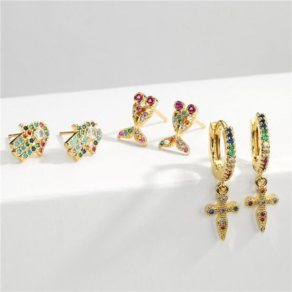 stud buy rainbow color gothic cross earrings gold tiny bar aretes de moda huggie jewelry woman, Golden;silver
stud buy rainbow color gothic cross earrings gold tiny bar aretes de moda huggie jewelry woman, Golden;silver