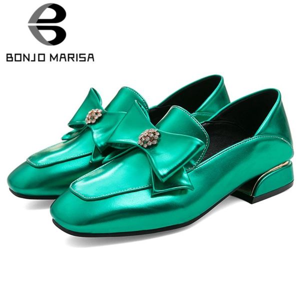 dress shoes bonjomarisa ladies party fashion patent pu mules brand square toe low heel pumps women elegant butterfly-knot woman, Black
dress shoes bonjomarisa ladies party fashion patent pu mules brand square toe low heel pumps women elegant butterfly-knot woman, Black