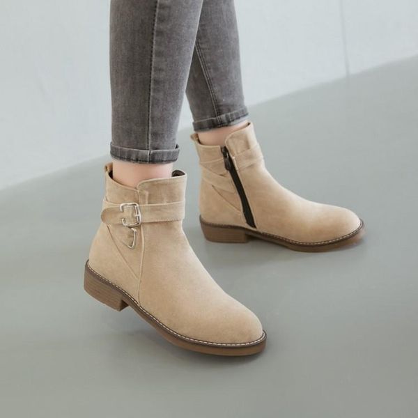 boots big size 11 12 13 europeans and americans with round head, square heel, side zipper, belt buckle, short barrel, Black
boots big size 11 12 13 europeans and americans with round head, square heel, side zipper, belt buckle, short barrel, Black