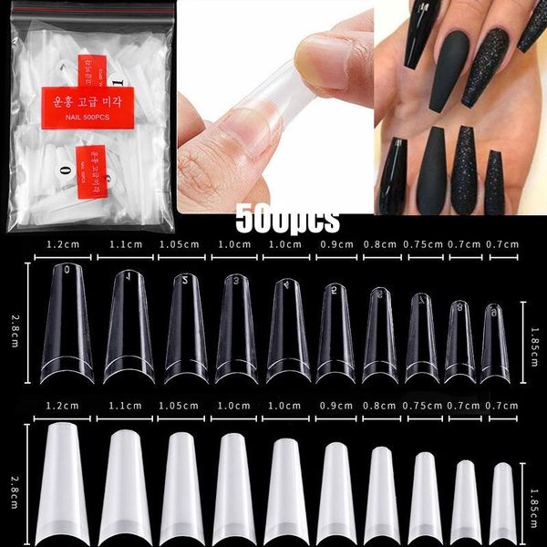 false nails 500pcs flat head long french nail manicure decoration artificial diy coffin fake art tips, Red;gold
false nails 500pcs flat head long french nail manicure decoration artificial diy coffin fake art tips, Red;gold