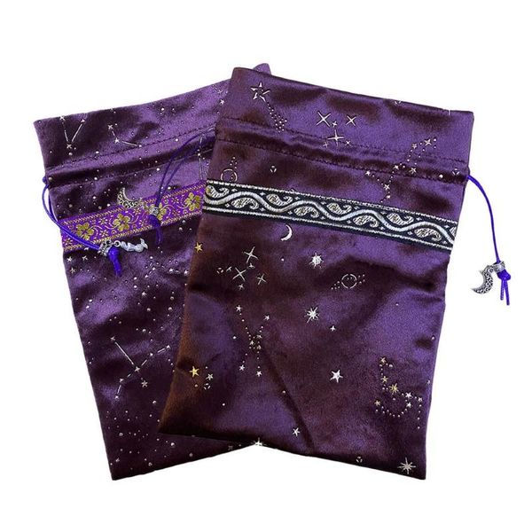 storage bags 16x22cm velvet bag tarot card oracle witch divination constellation board game drawstring
storage bags 16x22cm velvet bag tarot card oracle witch divination constellation board game drawstring