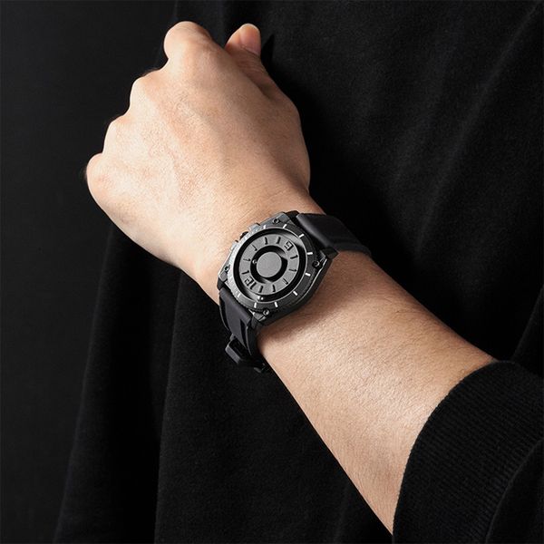 casual unique minimum magnetic pointer quartz watches around iron sheet hars band d88, Slivery;brown
casual unique minimum magnetic pointer quartz watches around iron sheet hars band d88, Slivery;brown
