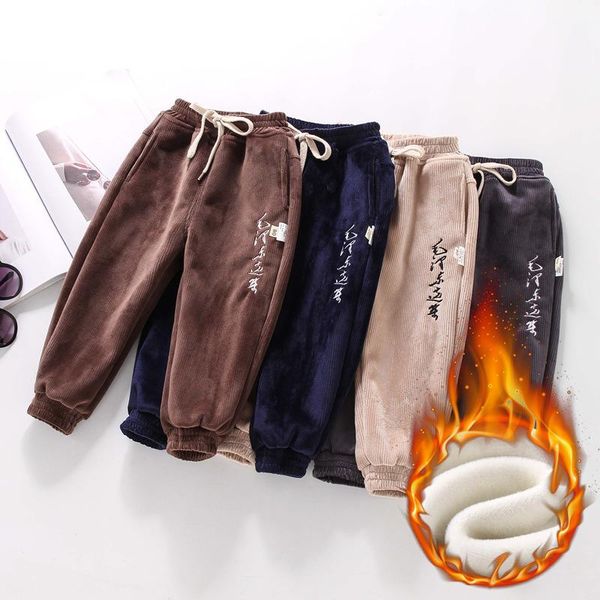 trousers 2021 winter autumn baby plus fleece cargo pants loose bandage for boy embroidery children all-match kids trouser, Blue
trousers 2021 winter autumn baby plus fleece cargo pants loose bandage for boy embroidery children all-match kids trouser, Blue
