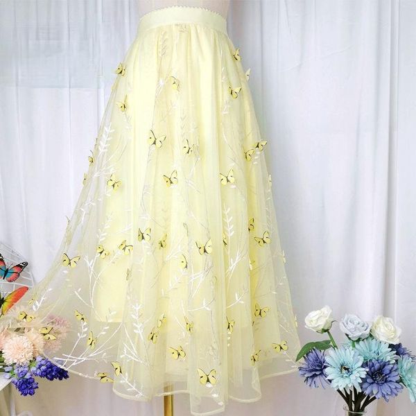 skirts spring summer fashion korean mesh elastic high waist skirt women embroidery mid-calf casual a-line solid lace y264, Black
skirts spring summer fashion korean mesh elastic high waist skirt women embroidery mid-calf casual a-line solid lace y264, Black