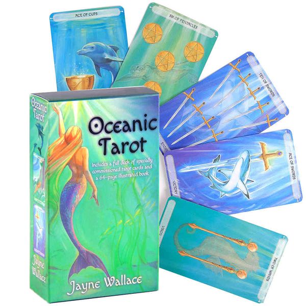 new 64pcs oceanic oracles divination english board for tarot deck card game with pdf guidance
new 64pcs oceanic oracles divination english board for tarot deck card game with pdf guidance