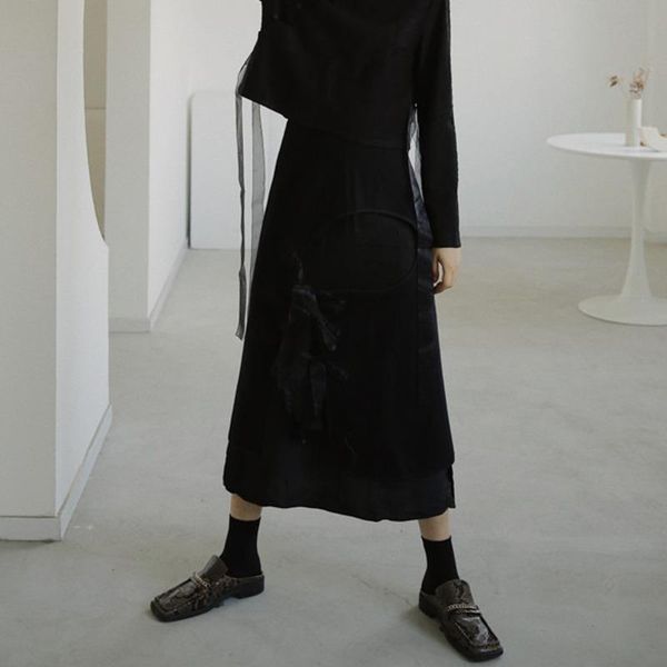 skirts lanmrem 2021 autumn and winter a-line skirt circle cutted woolen halfbody women female organza patchwork wl89401l, Black
skirts lanmrem 2021 autumn and winter a-line skirt circle cutted woolen halfbody women female organza patchwork wl89401l, Black
