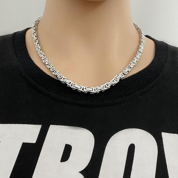 titanium steel necklace imperial chain stainless men domineering fashion jewelry chains, Silver
titanium steel necklace imperial chain stainless men domineering fashion jewelry chains, Silver