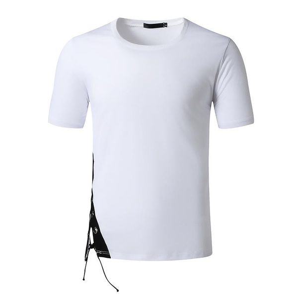 men's t-shirts t-shirt 2021 summer and solid color round neck hee style sportswear, White;black
men's t-shirts t-shirt 2021 summer and solid color round neck hee style sportswear, White;black