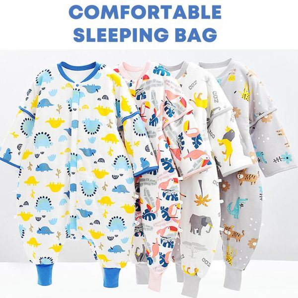 pajamas spring and autumn pure cotton sleeping bag, long sleeve cartoon, split legs, detachable sleeves, warm kick-proof quilt, Blue;red
pajamas spring and autumn pure cotton sleeping bag, long sleeve cartoon, split legs, detachable sleeves, warm kick-proof quilt, Blue;red