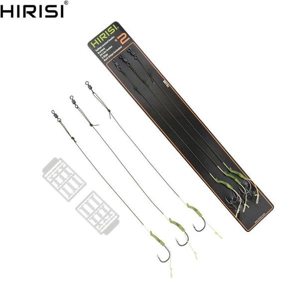 fishing hooks 6 x hirisi carp hook link with coated line ready made hair rigs barbed and boilie sers
fishing hooks 6 x hirisi carp hook link with coated line ready made hair rigs barbed and boilie sers