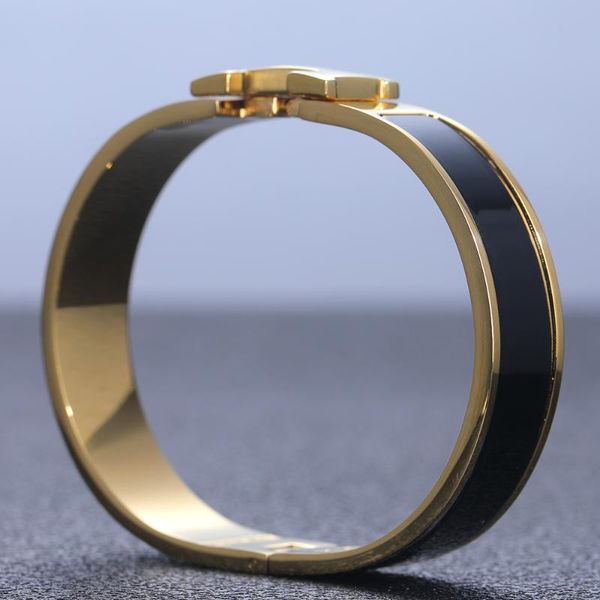 bangle 12mm fashion brand titanium steel enamel bracelet men and women lovers letter gift jewelry wholesale 17 19cm, Black
bangle 12mm fashion brand titanium steel enamel bracelet men and women lovers letter gift jewelry wholesale 17 19cm, Black