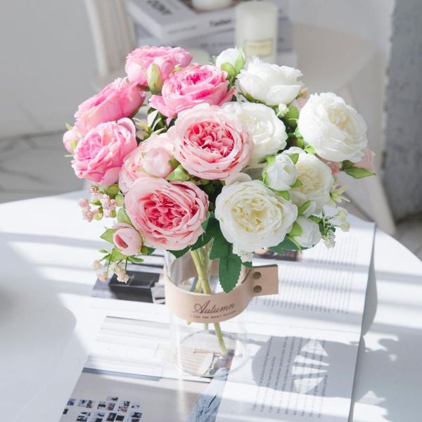 decorative flowers & wreaths rose pink peony artificial bouquet diy home wedding decoration fake christmas roses faux
decorative flowers & wreaths rose pink peony artificial bouquet diy home wedding decoration fake christmas roses faux