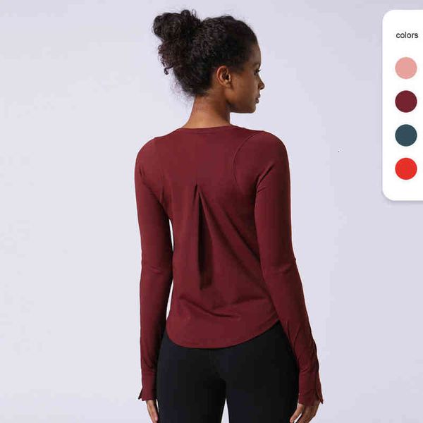 Women's T-shirt Autumn and winter yoga long sleeve Sports Top Women's loose casual fitns cloth T-shirt sportswear without bra, White
Women's T-shirt Autumn and winter yoga long sleeve Sports Top Women's loose casual fitns cloth T-shirt sportswear without bra, White