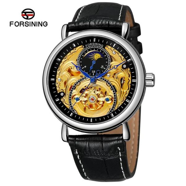 automatic watch mechanical watches hollow skeleton self-winding male sport wrist relogio masculino wristwatches, Slivery;brown
automatic watch mechanical watches hollow skeleton self-winding male sport wrist relogio masculino wristwatches, Slivery;brown