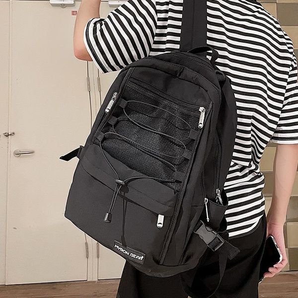 backpack fashion ladies waterproof nylon youth large-capacity net bag travel black lapcasual mochila student bookbag
backpack fashion ladies waterproof nylon youth large-capacity net bag travel black lapcasual mochila student bookbag