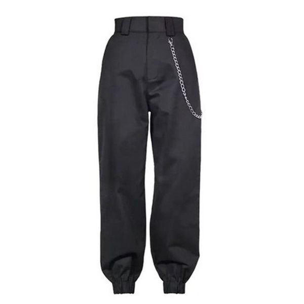 spring and autumn women's casual high-waist loose overalls solid color cotton trousers jogging sweatpants pants & capris, Black;white
spring and autumn women's casual high-waist loose overalls solid color cotton trousers jogging sweatpants pants & capris, Black;white