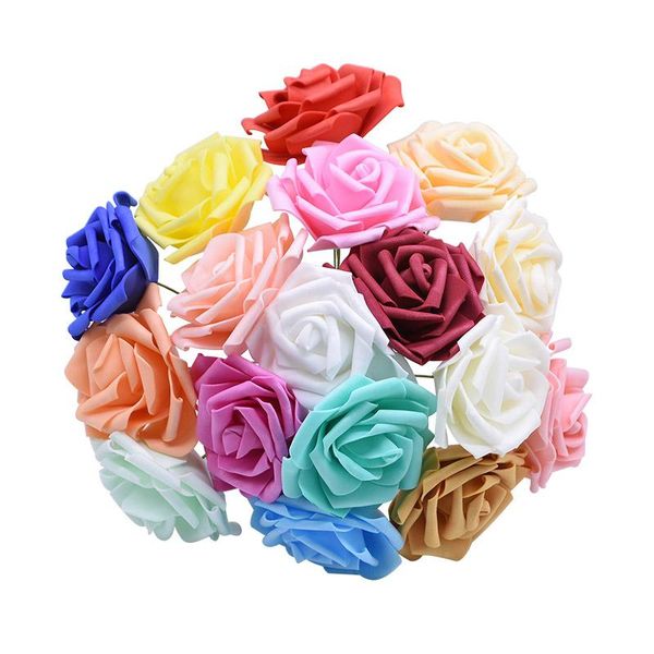 heads 8cm pe foam roses artificial flowers branch diy wedding bride bouquet rose for home living room decoration table decor decorative & wr
heads 8cm pe foam roses artificial flowers branch diy wedding bride bouquet rose for home living room decoration table decor decorative & wr