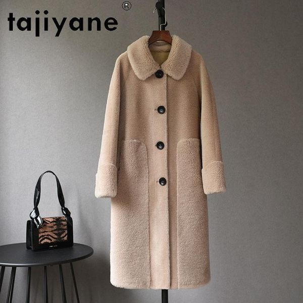 women's fur & faux 2021 clothes winter women real coat woman 100% wool jackets especially female clothing long mujeres abrigos tn1571, Black
women's fur & faux 2021 clothes winter women real coat woman 100% wool jackets especially female clothing long mujeres abrigos tn1571, Black