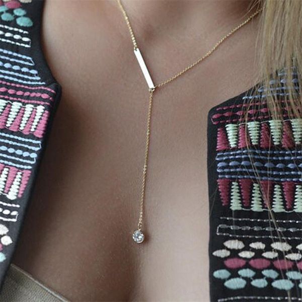 chains vintage crystal drop pendant necklace long y shaped choker women wedding gold jewelry party wear gift 2021 wholesale bulk, Silver
chains vintage crystal drop pendant necklace long y shaped choker women wedding gold jewelry party wear gift 2021 wholesale bulk, Silver