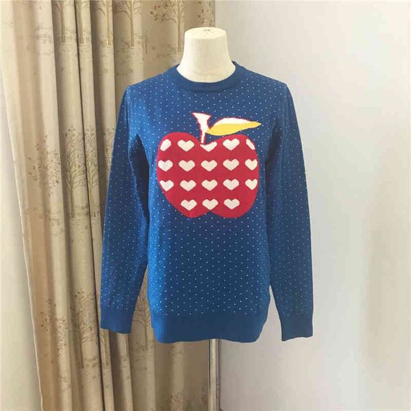 2022 factory wholesale new model version autumn winter fashion apple love sky star pullover long sleeved sweater women, White;black
2022 factory wholesale new model version autumn winter fashion apple love sky star pullover long sleeved sweater women, White;black