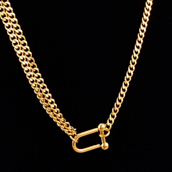 chains design brand 18k statement stainless steel jewelry for women pendant necklace golden plated chain choker, Silver
chains design brand 18k statement stainless steel jewelry for women pendant necklace golden plated chain choker, Silver