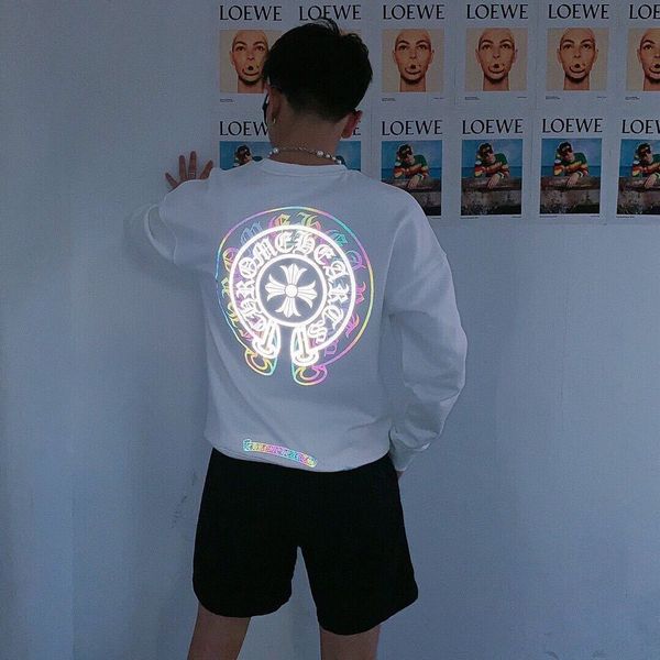 brand crosin autumn brand 2020 men's chrome/hearts and winter crosin new reflective film atmosphere fashion sweater handsom, Black
brand crosin autumn brand 2020 men's chrome/hearts and winter crosin new reflective film atmosphere fashion sweater handsom, Black