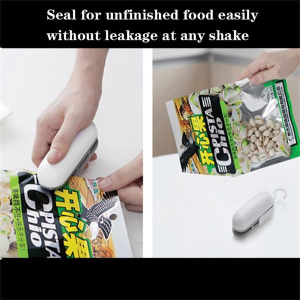 bag clips kitchen accessories tools mini portable food clip heat sealing machine home snack utensils gadget
bag clips kitchen accessories tools mini portable food clip heat sealing machine home snack utensils gadget