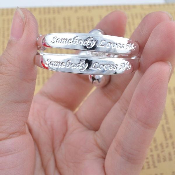 2pcs children baby girls boys toddlers adjustable size 925 sterling silver bracelet fashion jewelry fou99 bangle, Black
2pcs children baby girls boys toddlers adjustable size 925 sterling silver bracelet fashion jewelry fou99 bangle, Black