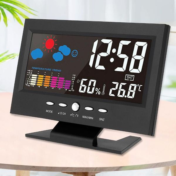 other clocks & accessories digital alarm clock lcd screen table calendar temperature weather humidity display voice control snooze sleep tim
other clocks & accessories digital alarm clock lcd screen table calendar temperature weather humidity display voice control snooze sleep tim