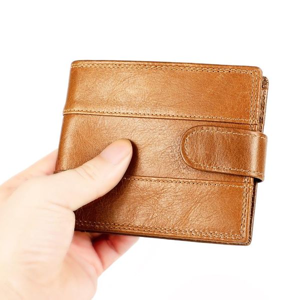 style genuine leather men's wallet rfid multi-card position recreation large capacity short purse wallets, Red;black
style genuine leather men's wallet rfid multi-card position recreation large capacity short purse wallets, Red;black