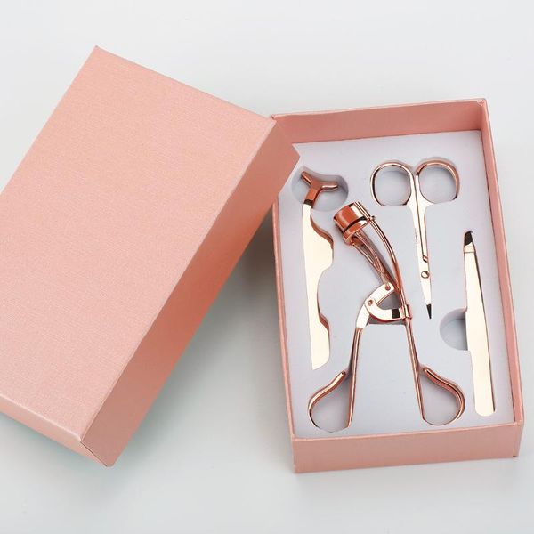 multi-function eyelash curler assistant 4-piece set forceps false 
multi-function eyelash curler assistant 4-piece set forceps false