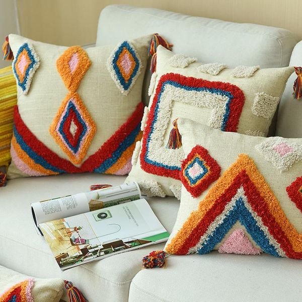 45x45cm/30x50cm boho style cushion cover pillow case wool handmade with tassels for sofa seat home decoractive linen cushion/decorati cushio
45x45cm/30x50cm boho style cushion cover pillow case wool handmade with tassels for sofa seat home decoractive linen cushion/decorati cushio