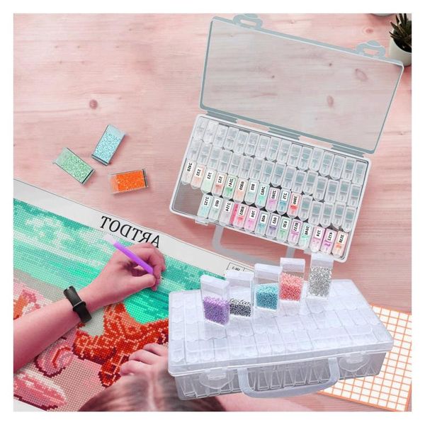 storage boxes & bins 64 slots diamond embroidery box painting cross stitch tools accessory case useful
storage boxes & bins 64 slots diamond embroidery box painting cross stitch tools accessory case useful