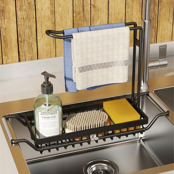 kitchen storage & organization adorehouse sink rack stainless steel faucet sinks organizer soap sponge holder drain basket access
kitchen storage & organization adorehouse sink rack stainless steel faucet sinks organizer soap sponge holder drain basket access