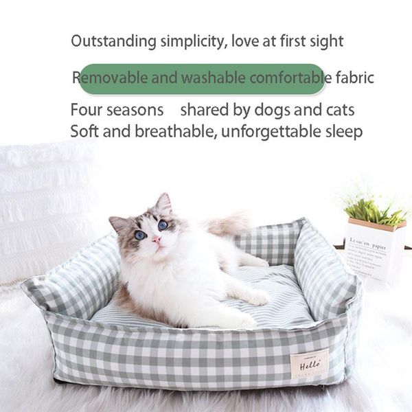 cat beds & furniture suitable for cats, removable and washable litter four seasons, bed small medium dogs, cotton linen mat
cat beds & furniture suitable for cats, removable and washable litter four seasons, bed small medium dogs, cotton linen mat