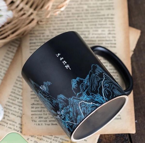 mugs chinese magic cup creative gift thermal color changing ceramic mug landscape painting coffee milk deskdecoration
mugs chinese magic cup creative gift thermal color changing ceramic mug landscape painting coffee milk deskdecoration