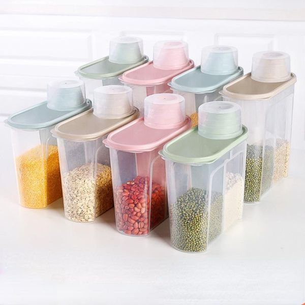 storage bottles & jars plastic cereal dispenser box kitchen food grain rice container nice flour
storage bottles & jars plastic cereal dispenser box kitchen food grain rice container nice flour