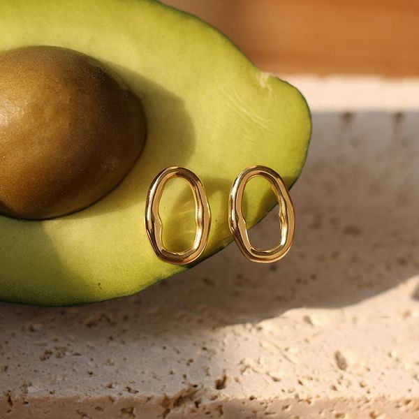 stud 100% stainless steel circle irregular sonic earrings for women mirror polished ear studs gold color 2021, Golden;silver
stud 100% stainless steel circle irregular sonic earrings for women mirror polished ear studs gold color 2021, Golden;silver