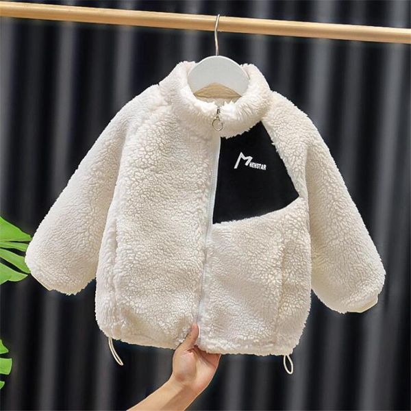 jackets 2021 children's boys lamb plushed jacket for baby polar fleece plus velvet thick winter clothing, Blue;gray
jackets 2021 children's boys lamb plushed jacket for baby polar fleece plus velvet thick winter clothing, Blue;gray
