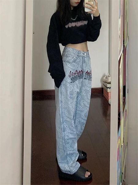 women's jeans cool hip hop gothic pants fahion wash women spring high waist funny 2021 straight street skeleton denim, Blue
women's jeans cool hip hop gothic pants fahion wash women spring high waist funny 2021 straight street skeleton denim, Blue